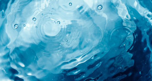 More water under than above?